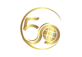 Website logo 50 years
