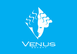 Venus beauty logo website